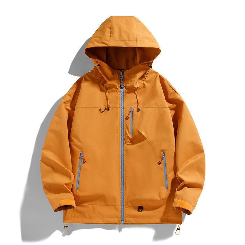 Jacken für Männer und Frauen für Frühling und Herbst Neuer Stil Winddicht und Wasserdicht Kapuzenjacken Berg Outdoor Reise Bergbekleidung