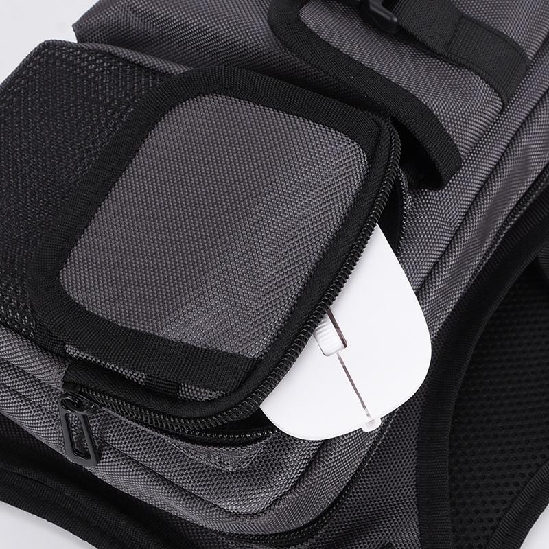 Men's Tactical Anti-Theft Chest Bag – Outdoor Vest Pack for Cycling Running & Sports Activities