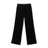 2024 Winter New Women's Velvet Long Sleeve Shirt & Casual Pants - European/American Style