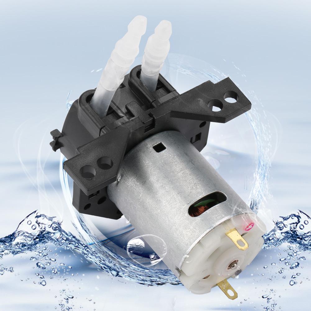 Pompă dozatoare DIY Cap de tub peristaltic pentru acvariu, laborator, analiză chimică( negru 24v 3*5)