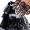 Kant Design Nagelfolie Streep Patroon Nagellak Stickers Professionele Manicure Decals Manicure DIY