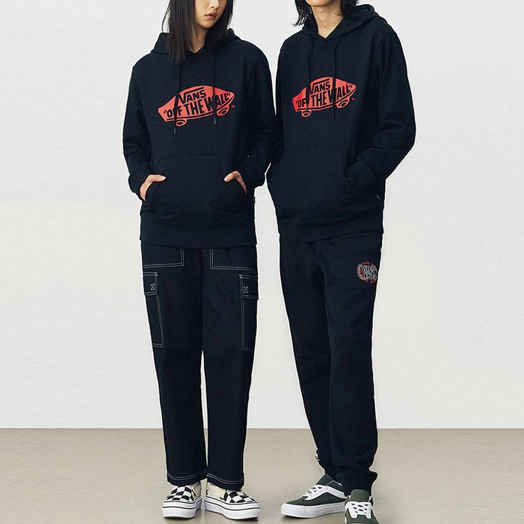 Vans Hanorac Sport pentru Bărbați cu Logo Imprimat Hanorace Negru VN0A5F5JBRR