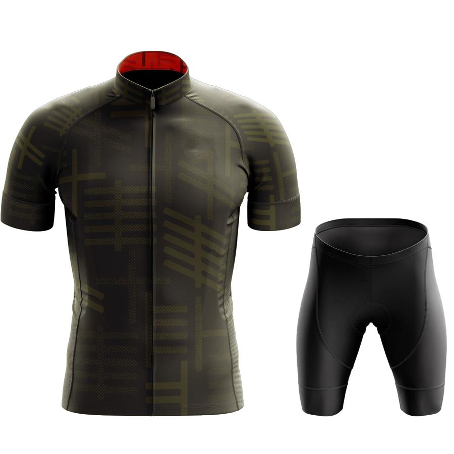 Black Summer Team Sports Cycling Clothing Breathable Men Short Sleeve Mallot Ciclismo Hombre Verano 2026 Summer Breathable Cycling Suit Set