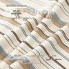 2026 Men's High-End Striped Pajama Set - Short Sleeve Lapel Style