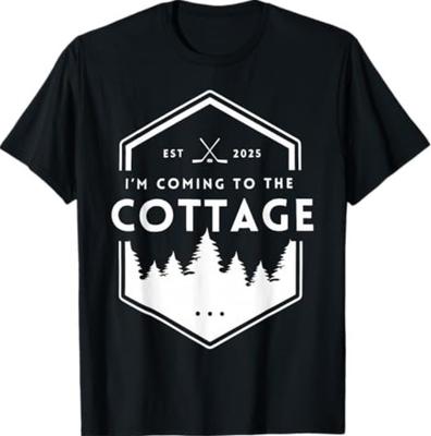 Přichází Che Cottage útulný venkovní Hokejová vyhřívaná rivalita Tričko