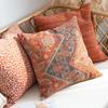 45x45cm Luxury Moroccan Cushion Cover Bohemian Floral Jacquard Pillow Case Woven Decorative Pillows for Sofa Bed Home Decor Case