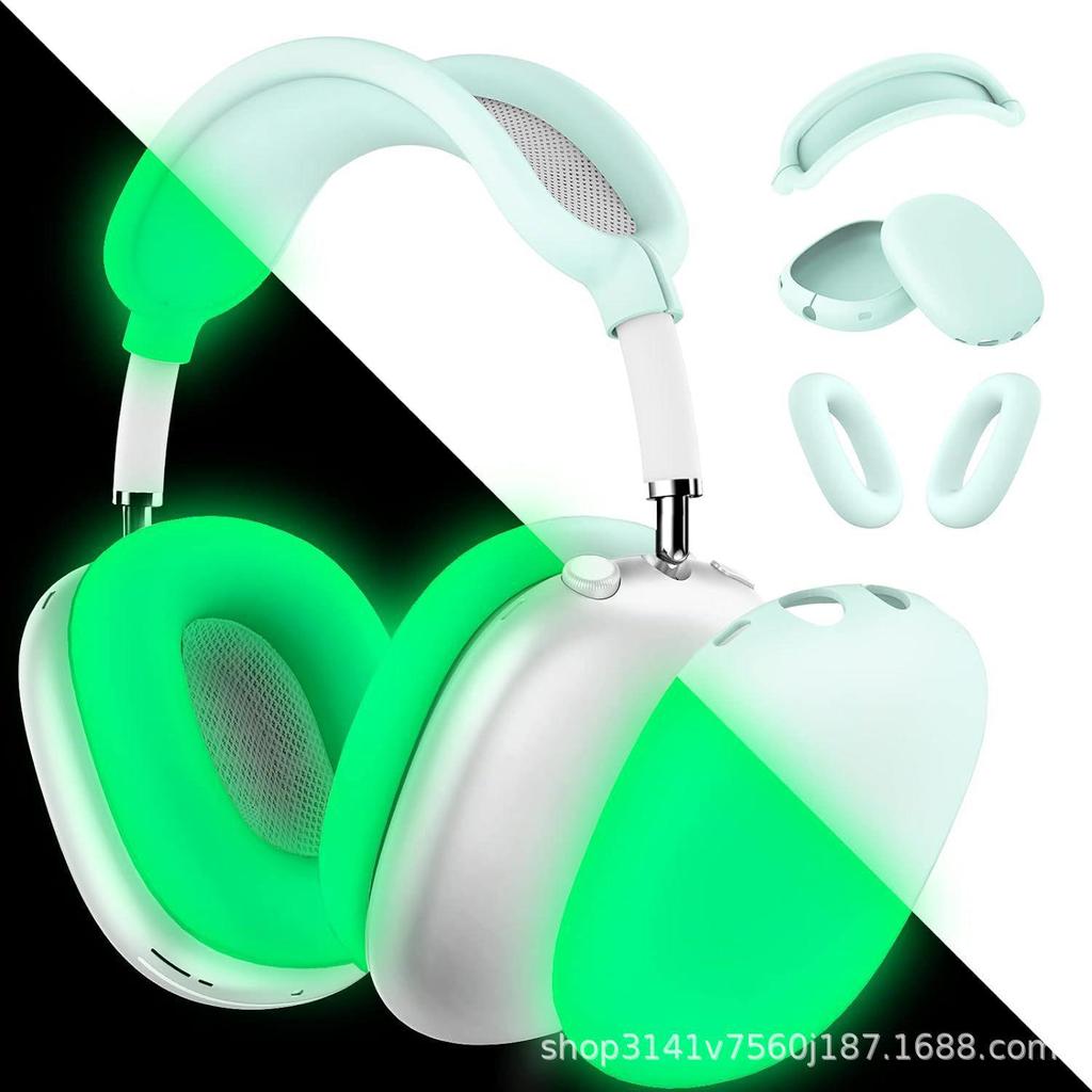 Custodia Protettiva in Silicone per AirPods Max: Guscio per auricolare Bluetooth da testa