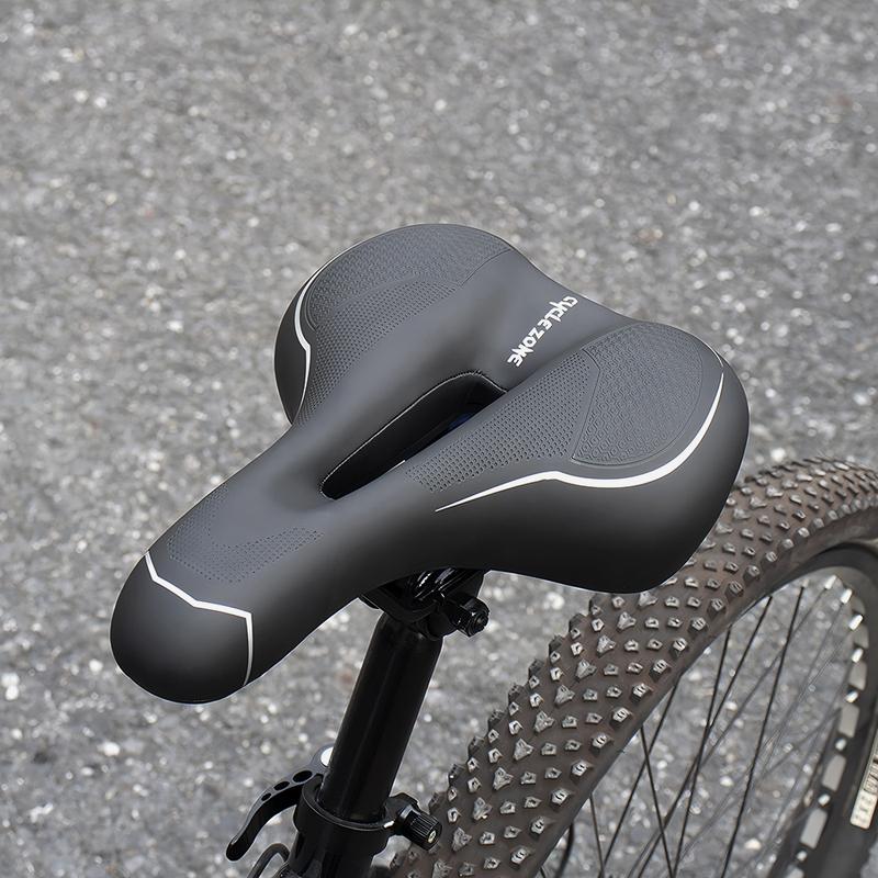 Bicycle Hollow Seat Cushion Soft High Elasticity Durable MTB Road Bike Cushion Breathable Anti-slip Seat Cycling Accessories