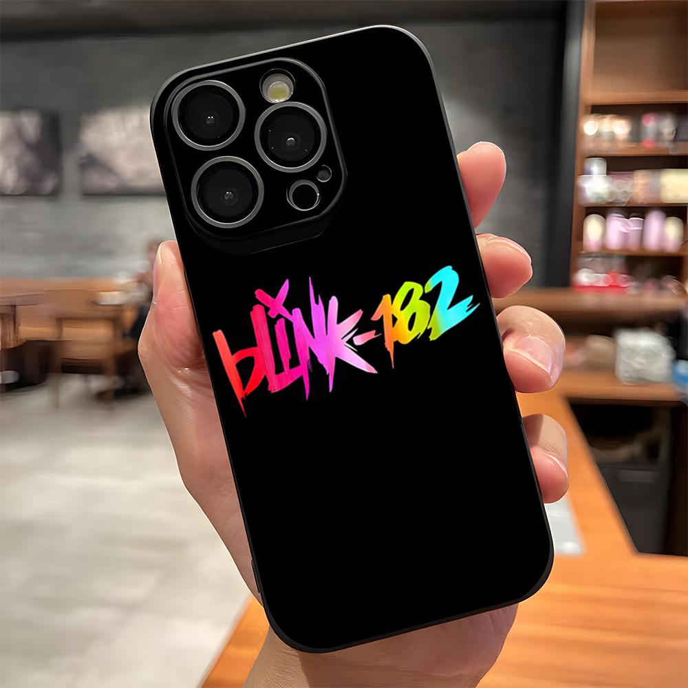 Fashion Blink 182 Phone Case For IPhone 17 Pro Max 15 Pro 16 14 Plus 12 13 Mini 11 Pro Shockproof Soft Cover
