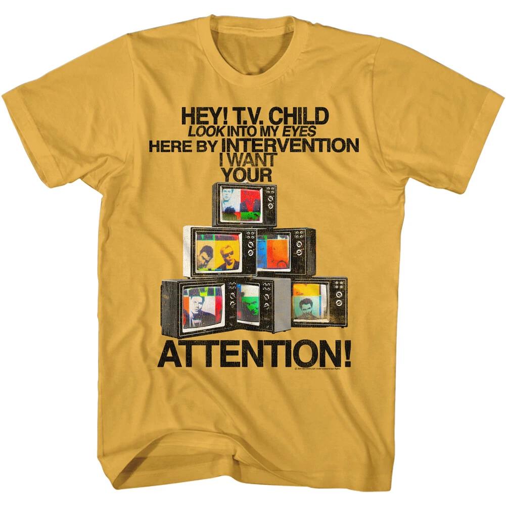 Duran Duran Hey TV Child Look Into My Eyes Men s T Shirt New Wave Music Merch 2XL