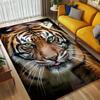 Tiger Closeup Living Room Nonslip Area Rug Soft Carpet For Bedroom Game Playroom Sofa Office Home Decor Doormat Christmas Gift C926514