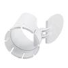 Rainwater Pipe Cover Filter with Anti Stink and Insect Proof Design for PVC Drain Pipes 50/75/110/160mm with Installation Clamp