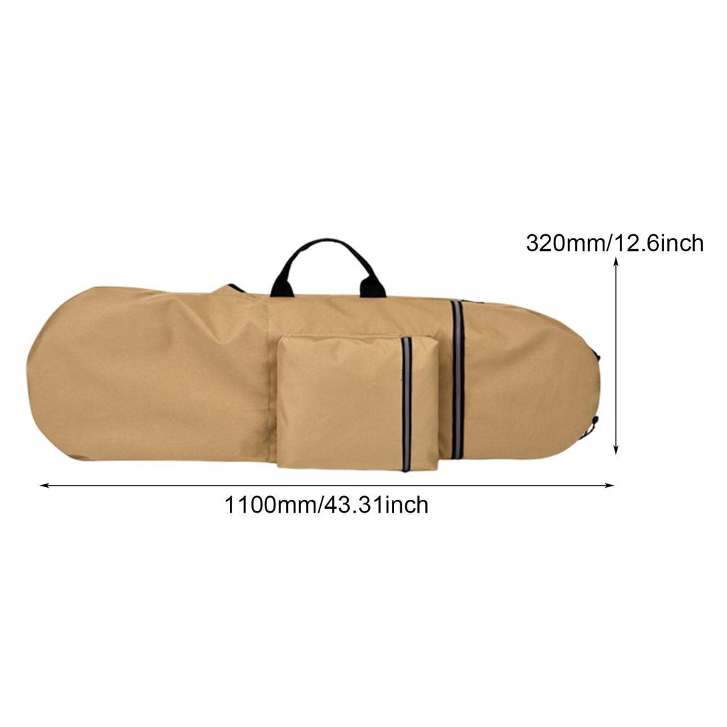 Long Carry Case Skate Backpack Carrier Electric Shoulder Bag Pouch