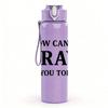 1PC How Can I Pray For You Today 750ml Color Plastic Sports Water Bottle Leakproof Flip Straw Lid Suitable for Sports Office Home Use