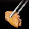 Kitchen Cooking Tongs Stainless Steel Kitchen Tweezer Tong with Precision Serrated Non-Slip Tips for Frying Plating