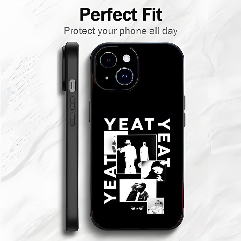 Rap Singer Y-Yeat Lyfestyle Album Phone Case Phone Case Soft Packaging Lightweight For iPhone17 16 15 14 13ProMax iphone12promax