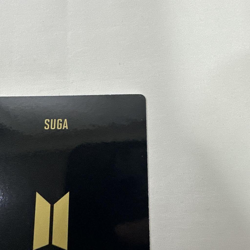 [USED] FC Exclusive BTS Suga Yoongi Merch Box Trading Cards Merch Box