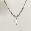 Four-pointed Star Pendant Necklaces Pendant Choker Y2k Jewelry Gift for Hot Girl