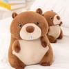 Fluffy Stuffed Cartoon Groundhog Doll PP Cotton Chubby Marmot Stuffed Toy  Decoration Gifts