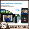 Tuya Wifi Smart Door Bell Peephole Viewer 4.3 Inch LCD Screen Wireless Doorbell Night Vision 1080P Camera Door Monitor Home Security Motion Detection