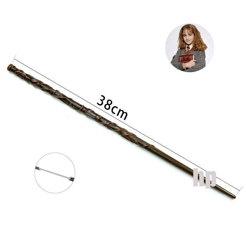 Harry, Malfoy, and Hermione Magic Wand Toy with Metal Core for Halloween