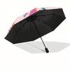 1pc Dinosaur, Rainbow Automatic Umbrella 8-Bone Design Compact Gear for Outdoor Travel, Perfect Holiday Gift  Y250827054