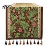 Runner da Tavola Resistente Runner Floreale Jacquard Peonia Vintage Stile Rustico Alta Qualità