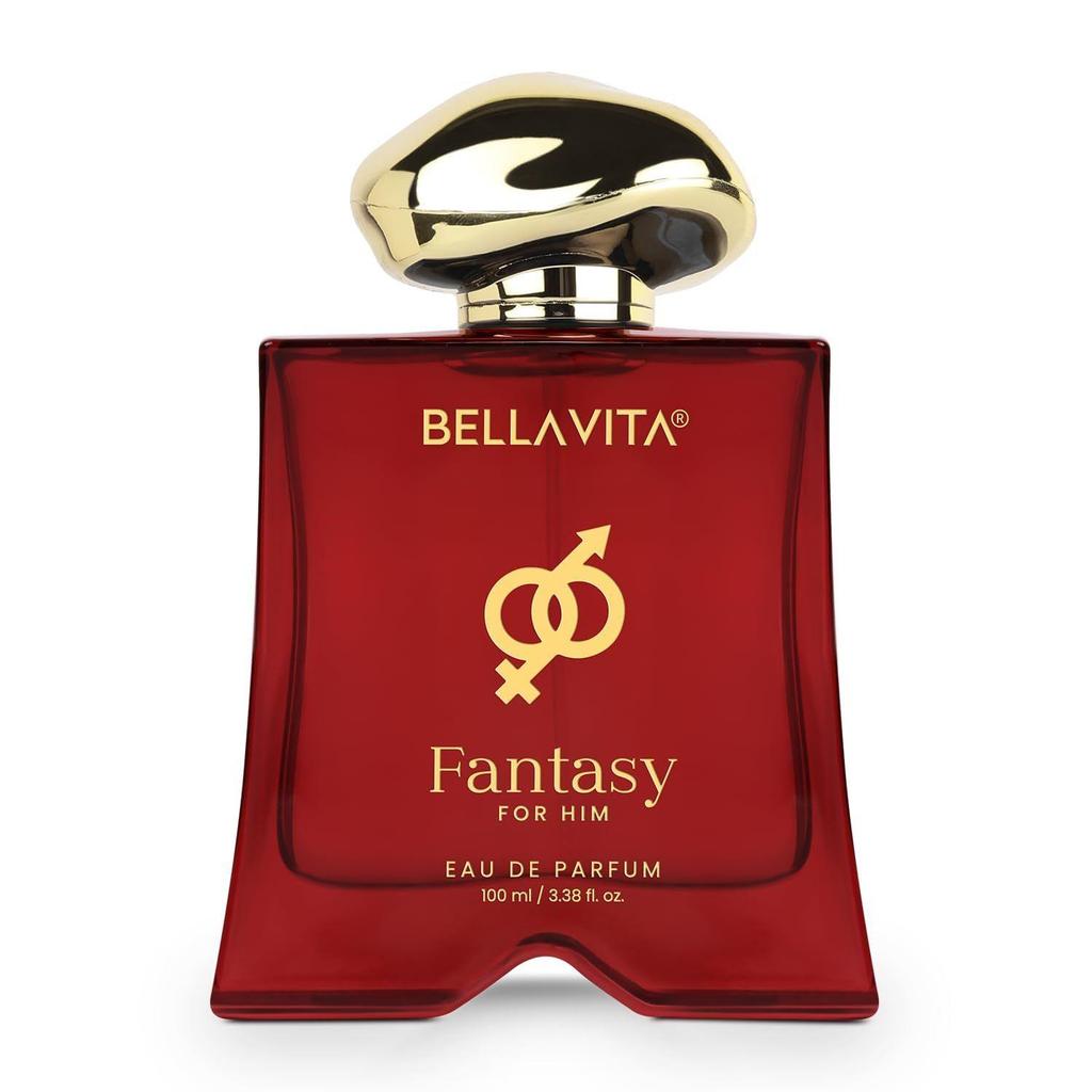 BELLAVITA Mood Collection Fantasy | Langanhaltendes Eau De Parfum für Herren | mit Apfel, Zimt, Moschus und Vanille | Fruchtiger & Würzig-Premium-Duft