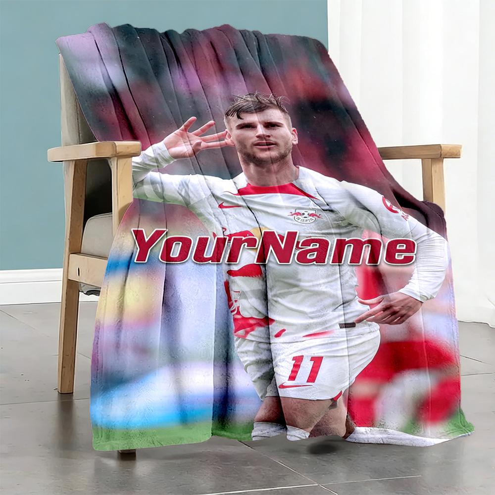 RB Leipzig Personalisierbare Decke Mit Ihrem Namen Leichte Personalisierbare Decke Ultraweiche Wohndecke Für Sofa Bett Bürostuhl Stuhl Vier Jahreszeiten Mehrzweck