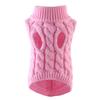 Maglione Caldo Invernale a Maglia Unita per Cucciolo di Chihuahua Maglione a Girocollo Abbigliamento per Animali Domestici per Cani Piccoli Yorkshire Schnauzer Costume Per Cani
