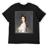 Portrait Of Empress Elisabeth Of Austria The Bavarian Rose Empress Sissi Ceremonial Portraits Drama By Franz Xaver TShirt