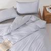 Muji Blue Plaid 4-Piece Bedding Set