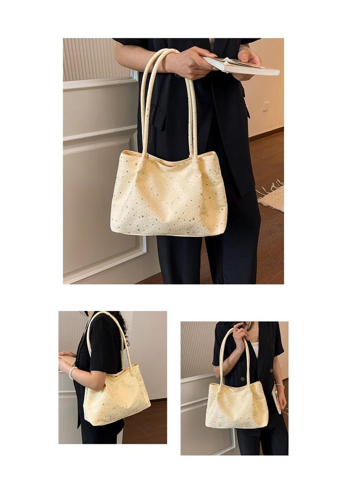 Niche Large Capacity Tote Bag: 2026 Summer Versatile Shoulder Bag for Casual, Student Commute