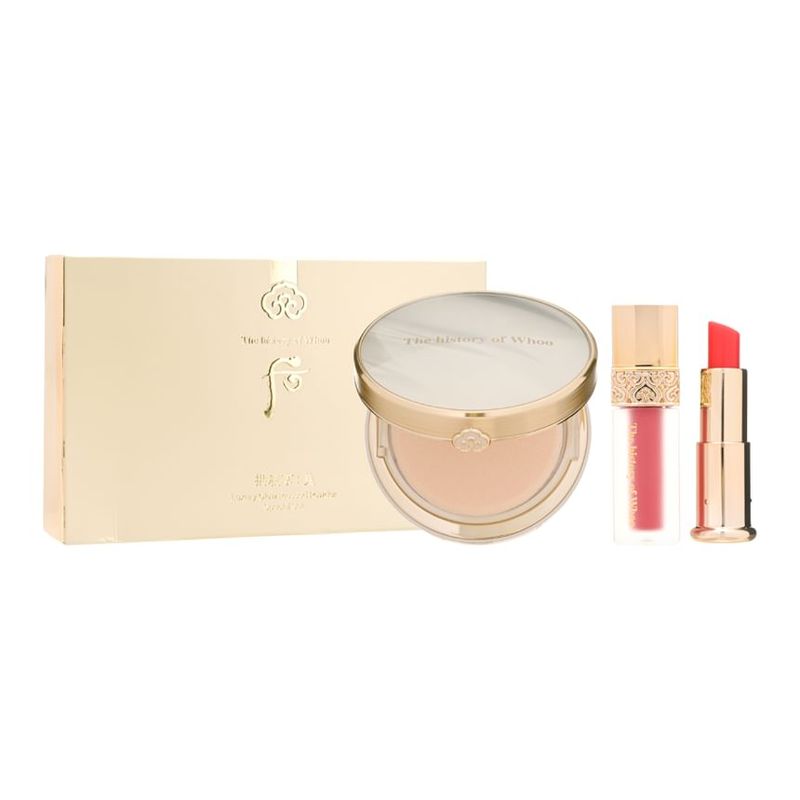 THE WHOO - Gongjinhyang Mi Luxe Glow Geperst Poeder 01 Speciale Set