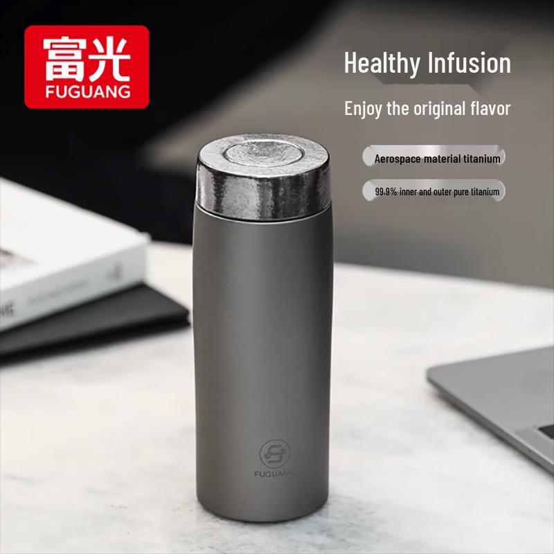 Fuguang Pure Titanium Vacuum Insulated Mug