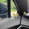 Mini Bee Cute Car Accessories, 8 PCS Yellow Bees Dashboard Decorations, Car Interior Decor for Women