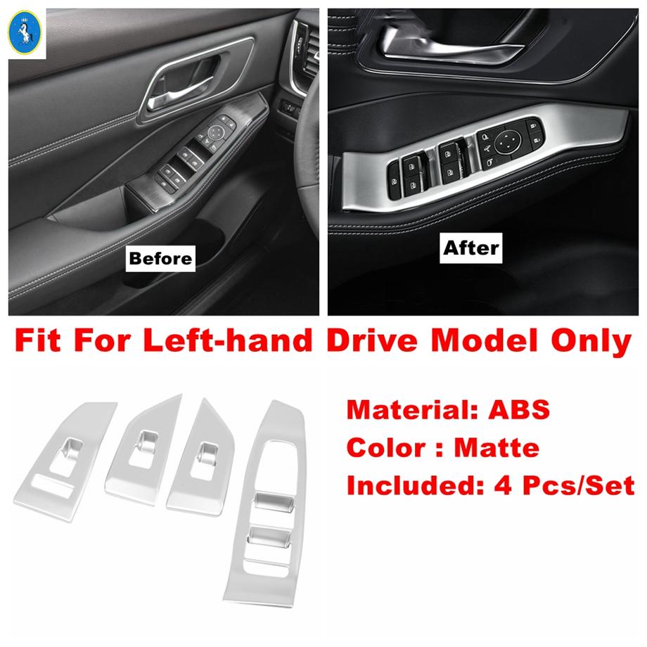 Matte Car Water Cup Holder / Gear Shift Lift / Air AC Accessories Cover Trim For Nissan X-Trail X Trail / Rogue T33  - 2026