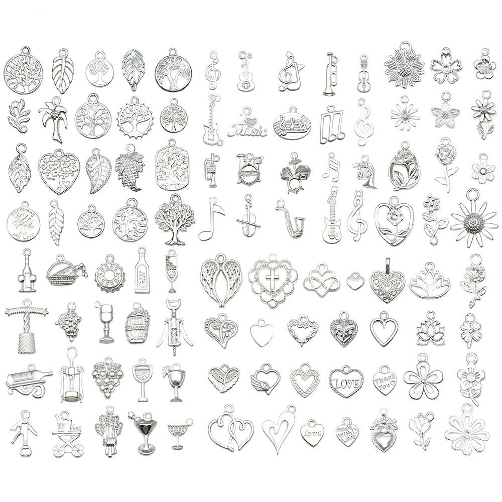 100 Antique Bronze Animal & Insect Alloy Pendants: Dragonfly, Butterfly Charms for DIY Bracelets, Necklaces, Keychains