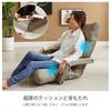 VECELO Seat 5 Levels 3way with Width Extra Thick Thickness Cotton Seats for One Storage Dark Gray Chair, Adjustable, Armrest, Foldable, 70CM, Fluffy,