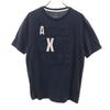 Embossed Logo Short Sleeve T-shirt XS Navy Men's Used
