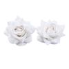 DIY Velvet Rose Corsage Accessories - Silk Flower Heads for Photography and Weddings