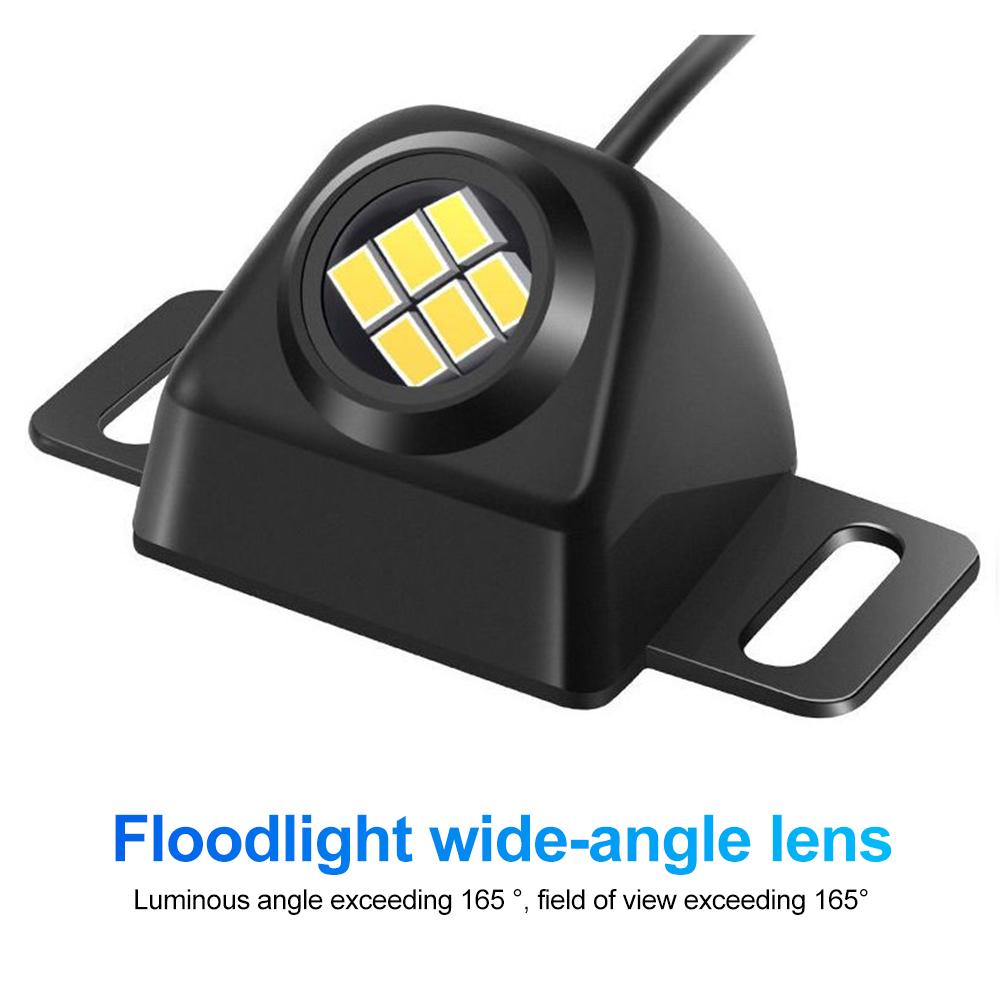 1/2Pcs Car Reversing Light Backup Tail Light Mini Auxiliary Reverse Light Led Bulb Waterproof for Truck Parking Warning Lamp