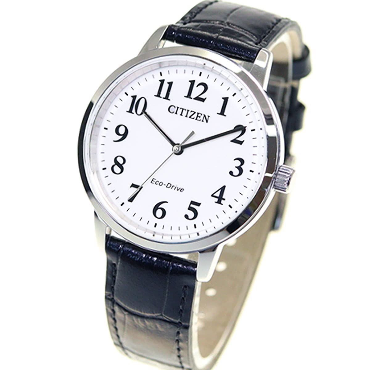 

[Citizen] Часы Citizen Collection Photovoltaic Eco-Drive Водонепроницаемые белые из телячьей кожи BJ6541-15A мужские черные