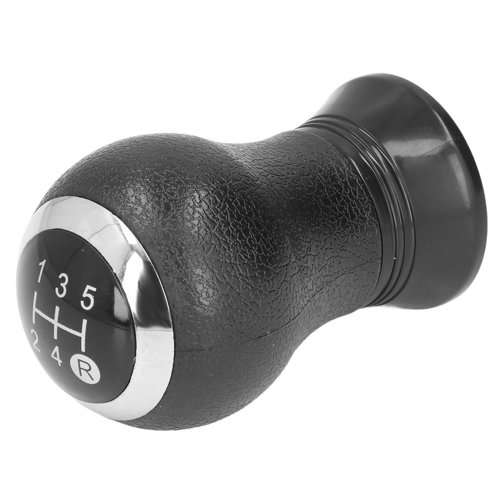5 Speed Gear Shift Knob ABS Antiaging Black Good Adhesion Shifter Head Replacement for Yaris 2005‑2010