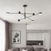 New Modern LED Chandelier Lights Bedroom Living Dining Room Gold Black Indoor Fixture Lighting Lamps Apply To AC90-260V