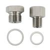 Ntcpefy Practical Hydraulic Adapter Fitting Swap Gauge Sensor Adapter M16X1.5 M12X1.5 1/8 Connector NPT Connector