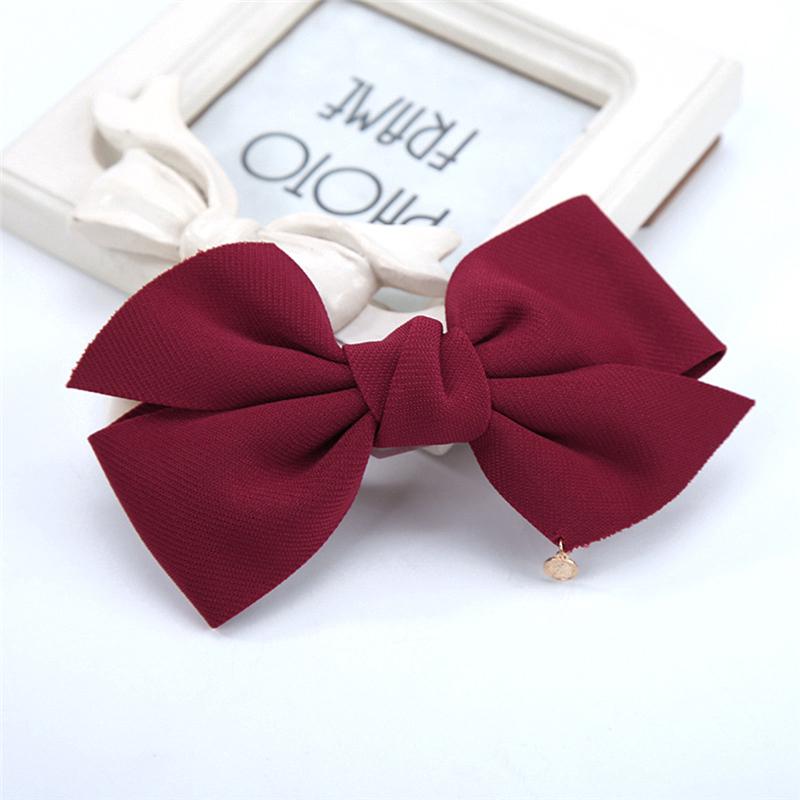 Girl Women Big Bowknot Hair Clips Hairpins Hair Accessories
