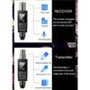 Convenient Wireless Microphone System Converter Built in 1000MAh Battery