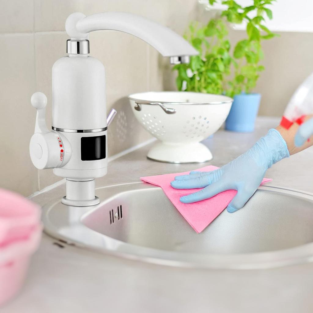 Bc Electric Flow-Through Water Heater Tourist Tap For Kitchen 3000W