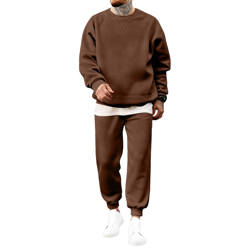 Men's Sweatshirts Sweatshirts And Jogging Pants Track Pants Fleece Tracksuit Sets